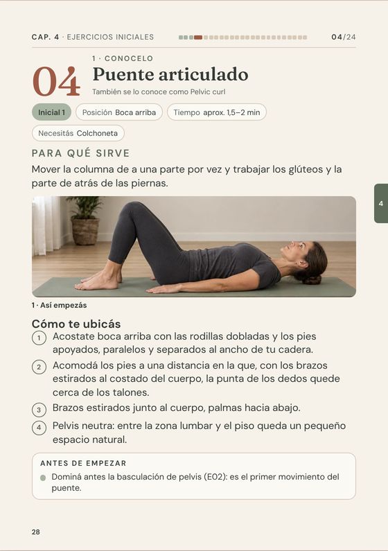 Página 28: ficha 04 Puente articulado, Conocelo